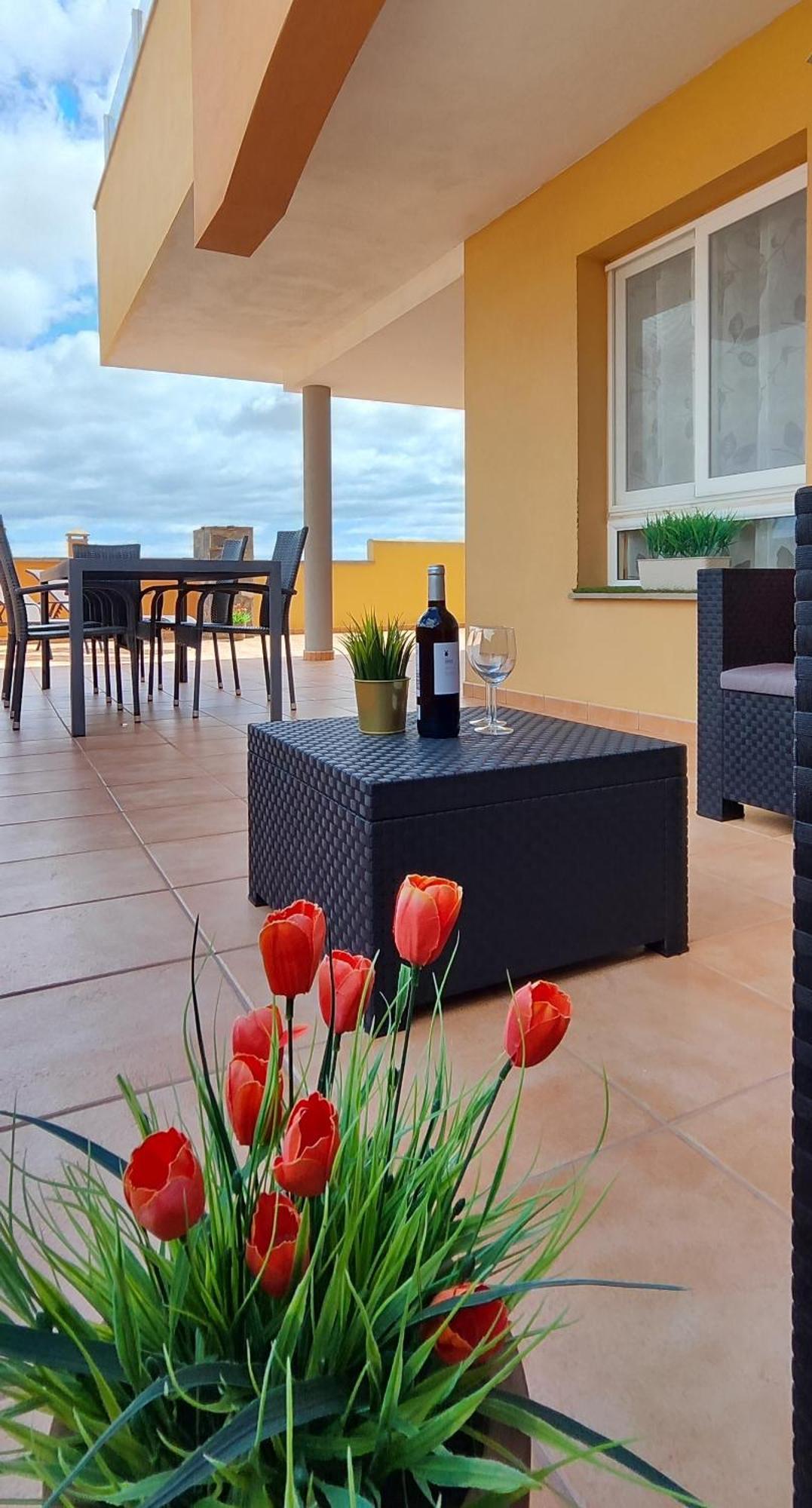 Tres Islas Apartment - 70 M2 Private Terrace Corralejo Dış mekan fotoğraf